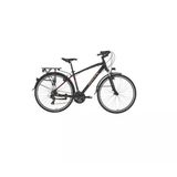 Bisan Trx 8100 Cıty Erkek Şehir Bisikleti 46Cm V 28 Jant 21 Vites Mat Siyah Kırmızı