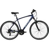 Bisan Trx 8100 Erkek Şehir Bisikleti 54CM V 28 Jant 21 Vites Lacivert Yeşil Beyaz - Çok Renkli