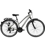 Bisan TRX 8200 City 28 21 Vites Metalik Gri Kadın Şehir Bisikleti