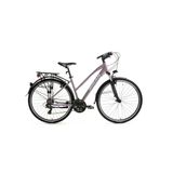 Bisan Trx 8200 City 700C Jant V-Fren Mor Beyaz Şehir Bisikleti 45 Kadro