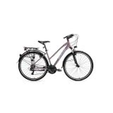 Bisan Trx 8200 Cıty Kadın Şehir Bisikleti 45Cm V 28 Jant 21 Vites Mat Mor Beyaz Mor
