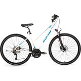 Bisan Trx 8300 Altus 45CM 700C 27 Vites Yarış / Yol Bisikleti - Beyaz - Mavi