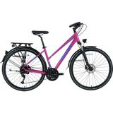Bisan Trx 8300 City 700C Şehir Bisikleti – Alüminyum Kadro, Shimano Altus 27 Vites, Hidrolik Disk Fren, Mozo Amortisör, Çamurluk ve Arka Bagajlı