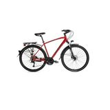 Bisan Trx 8500 Cıty Erkek Şehir Bisikleti 54Cm Hd 28 Jant 27 Vites Mat Kırmızı Siyah