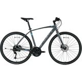 Bisan Trx 8600 Altus 27 Vites Hd Trekking Bisiklet Metalik Gri - Mavi 52CM