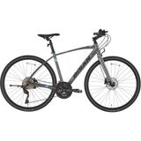 Bisan Trx 8600 Deore Erkek Şehir Bisikleti 54CM Hd 28 Jant 30 Vites Metalik Gri Mavi - Çok Renkli