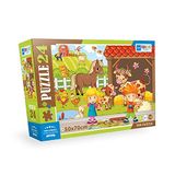 Bisepetim 24 Parça Çiftlik Hayvanları Puzzle