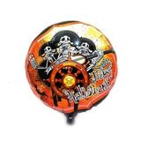 Bisepetim 45 cm Kuru Kafalı Korsanlar Halloween Şekilli Folyo Balon