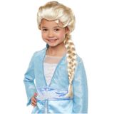 Bisepetim Çocuk Boy Platin Altın Dore Renk Karlar Ülkesi Elsa Frozen Peruğu