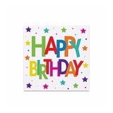 Bisepetim THB7245 33x33 cm 16 Adet Superstar Birthday Kağıt Peçete