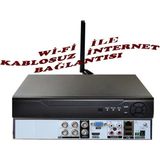 Bises 4 Kanal Wi-Fi Den Internete Bağlanan 5 Mp H265+ 1080P Hıbrıt Araç, Insan ve Yüz Tanımalı Xmeye Kayıt Cihazı_bs 104XMEYE