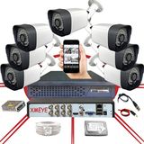 Bises 436 Hareket Algılayan 5 Mp Sony Lens 1080P 36 IR LED Metal Kasa Güvenlik Kamerası Seti