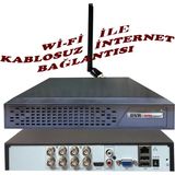 Bises 8 Kanal Wi-Fi Den Internete Bağlanan 5 Mp H265+ Hıbrıt Araç, Insan ve Yüz Tanımalı Xmeye Kayıt Cihazı_bs Ad 9008XMEYE - HDD 'SİZ