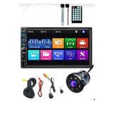 Bisesvar Ekranlı Oto Teyp 7 Inç Double Teyp Park Kamerası Bluetooth Mp5 Mp3 Usb Sd Kart Radyo