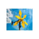 Bi'şeyler Sepeti Double Rotor Windmill Duble Kanat Rüzgar Gülü Rulmanlı Sessiz Döner Bahçe Süs Oyuncak