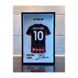 Bi'şeyler Sepeti Rafael Leão - AC Milan - Forma İmzalı Çerçeve Hediyelik 14x22 cm