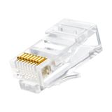Bisıfır Ez RJ45 Cat6 Yeni Nesil Delikli Jack Konnektör 50 Adet