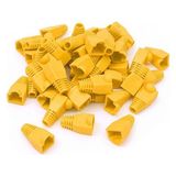 Bisıfır RJ45 Jack Koruma Kılıfı Bot Sarı (100 Adet)