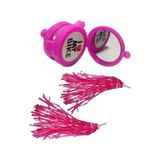BİSİKLET AYNALI ZİL & PÜSKÜL SET Pembe