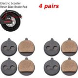 bisiklet dünyam Segway Ninebot F2 Scooter Uyumlu Fren Balatası [4çift] - M06-2