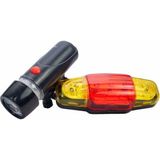 Bisiklet Emniyet Işığı Seti Güçlü LED Ön Far Arka Stop Lambası - Lisinya