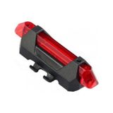 Bisiklet Işığı Led Stop Arka Ikaz Işık Lamba Usb Şarjlı 4 Mod Kırmızı