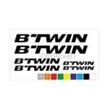 Bisiklet Kadro Özel Yeni Sticker Seti Btwin Özel Yeni Uyumlu Siyah