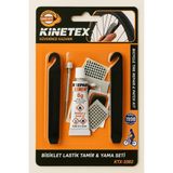 Bisiklet Lastik Tamir Yama Seti Levyeli Zımpralı Solisyonlu İğneli Set