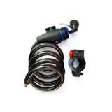 Bisiklet Motosiklet Kilidi Anahtarlı Çelik Kilit+KM Hız Göstergesi + LED Lazer Işık Hediye FULL SET