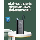 Bisiklet, Motosiklet ve Araçlar Için Çok Amaçlı Hava Pompası - Çok Renkli