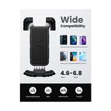 Bisiklet Telefon Montaj Motosiklet Telefon Tutucu Bisiklet Dağ Motosiklet Gidon Standı 13 Pro Max 12 11 Xs Xr 8+ 7 6, Galaxy S22 S21 S20 A71 A51 Piksel ile Uyumlu - 1BW-Beyaz