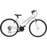 Bisiklet Vision Tec Eros 26" Jant 21 Vites Kadın Dağ Bisikleti Beyaz - Pembe & Vitesli Bisiklet