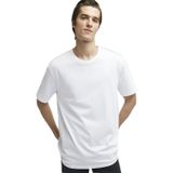 Bisiklet Yaka Bej Basic Tişört Loose Fit/Bol Rahat Kesim 0611596-70360
