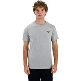 Bisiklet Yaka Erkek T-Shirt PNY-M5004 - Gri - Melanj - 2XL