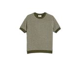 Bisiklet Yaka Kısa Kollu Oversize Sweatshirt