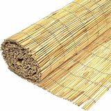 Bişkin 1.5m x 5m Reedfence Misina Ipli Doğal Bambu Kamış Çit, Bahçe Çiti, Hasır Çit, Gölgelik - 150x500