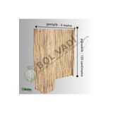BİŞKİN 120m X 6m Afyonkarahisardan Misina Ipli Doğal Bambu Kamış Çit,bahçe Çiti,hasır Çit, Gölgelik