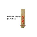 BİŞKİN Kamış Çit Bambu Hasır Yükseklik 1,5 metre En 5 metre Doğal Kamış Gölgelik 1,5x5