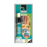 Bison Tekstil Yapıştırıcı 25 ml Blister Kumaş, Jüt ve Elyaf İçin Dayanıklı Yapıştırıcı