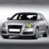 Bisra Audi A3 HB 2009-2012 Sol Ön Far Yıkama Kapağı 8P0955275A