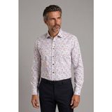Bisse Beyaz Regular Fit Cepsiz Uzun Yaka Gömlek GMARS261048_01