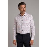 Bisse Beyaz Regular Fit Cepsiz Uzun Yaka Gömlek GMARS261048_01