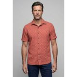 Bisse Bisse Studio Erkek Regular Fit Kısa Kol Cepsiz Kiremit Gömlek BSGMKRP26329_KR - XL