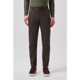 Bisse Bordo Polyester Viskon Jogger Spor Pantolon Koyu