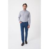 Bisse Erkek 5 Cepli Yıkamalı Jean Denim Pantolon Açık Lacivert PNJ25K25202_38 - 42