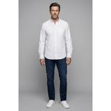 Bisse Erkek Regular Fit Uzun Kol Beyaz Gömlek GMKTN250016_D01