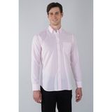 Bisse Erkek Regular Fit Uzun Kol Pembe Gömlek GMKTN250016_D29 - XL