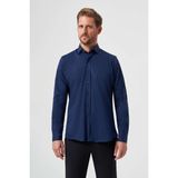 Bisse Erkek Regular Fit Uzun Kollu Spor Gömlek LACİ GM23K231008_D39 - Lacivert