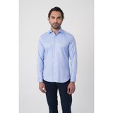 Bisse Erkek Uzun Kollu Regular Fit Mavi Klasik Gömlek GMARS252161_E35 - 42
