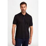 Bisse Erkek V Yaka T-Shirt Sıyah TSNOS24Y24102_D99 - Siyah